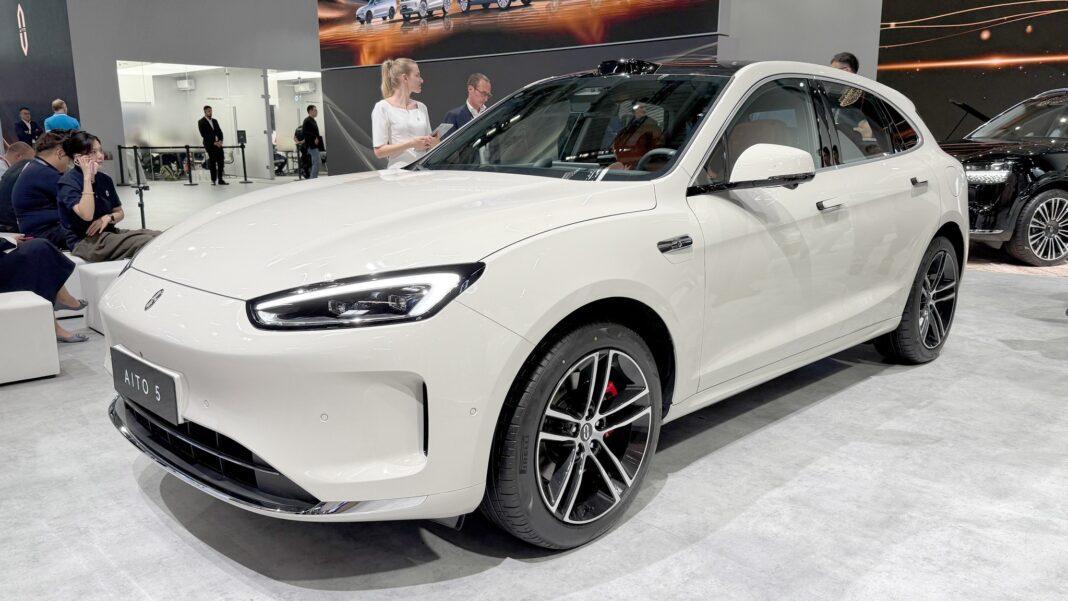 China’s AITO Is Prepping Its Model 5, 7, and 9 EREVs For European Launch
