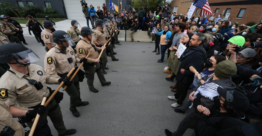 What a pastor saw ICE do to protesters outside Chicago