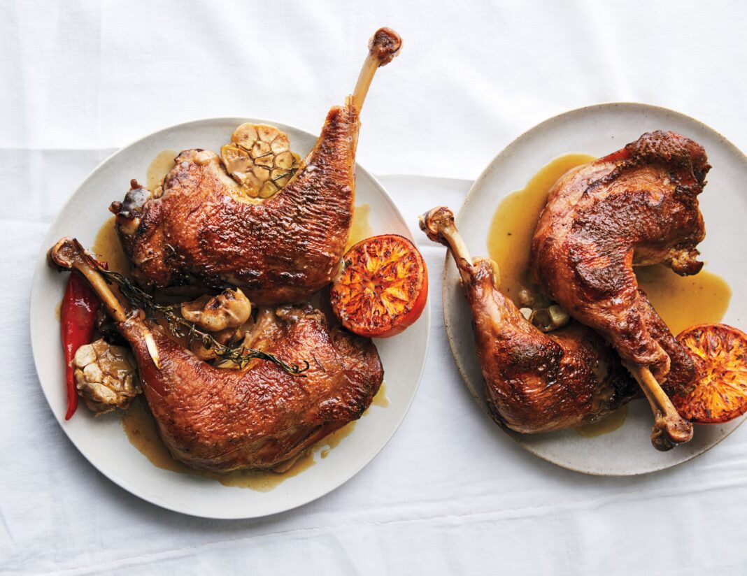 A Festive Thanksgiving Menu for Four People
