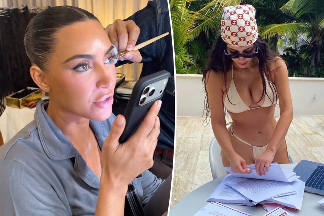 Kim Kardashian puts frustration on display after failing California bar exam: ‘Full of s–t’