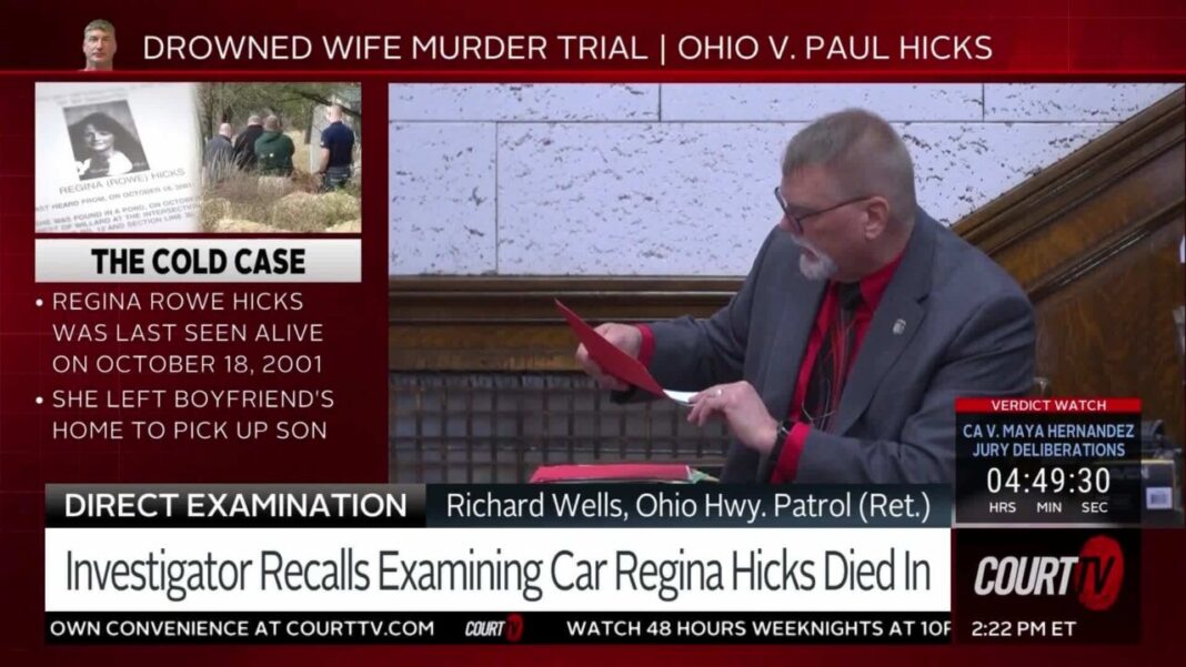 Investigator Recalls Examining Car Regina Hicks Died In
