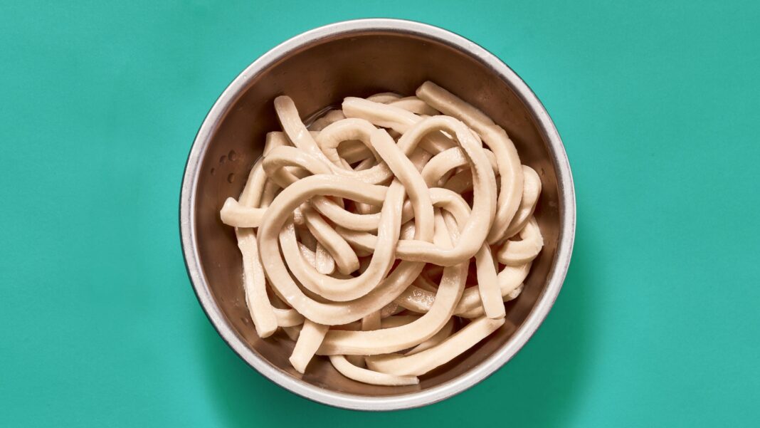 Homemade Udon Noodles