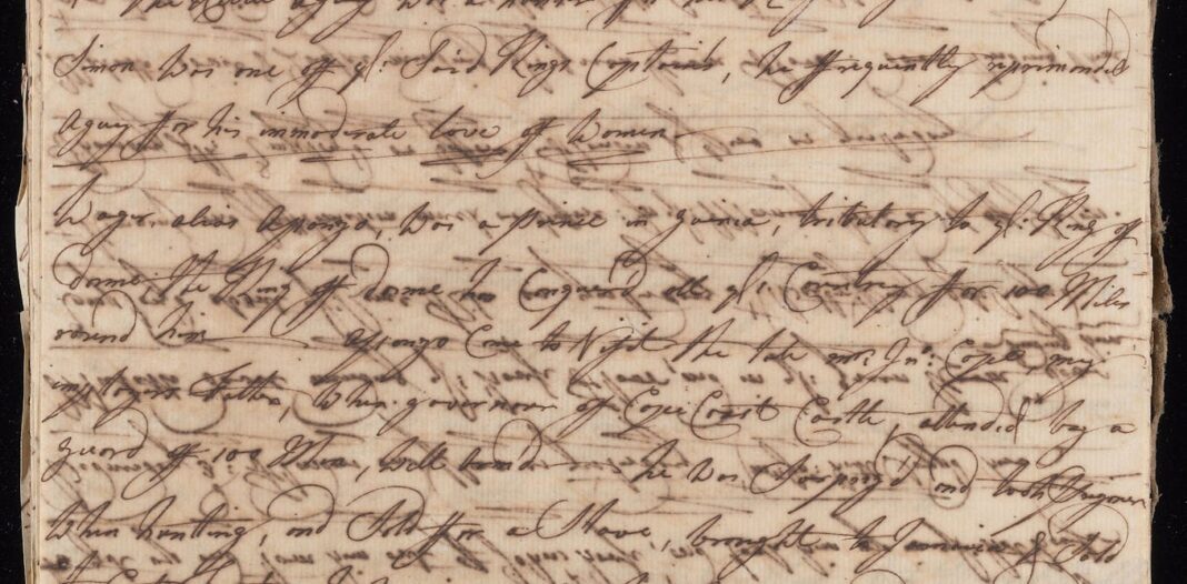 Apongo was a rebel leader in Jamaica – a diary entry sheds light on his west African origins