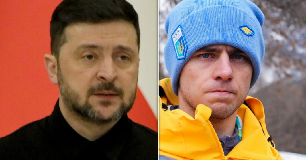 Zelenskyy Slams Olympics For Disqualifying Ukrainian Athlete Over War Dead Helmet