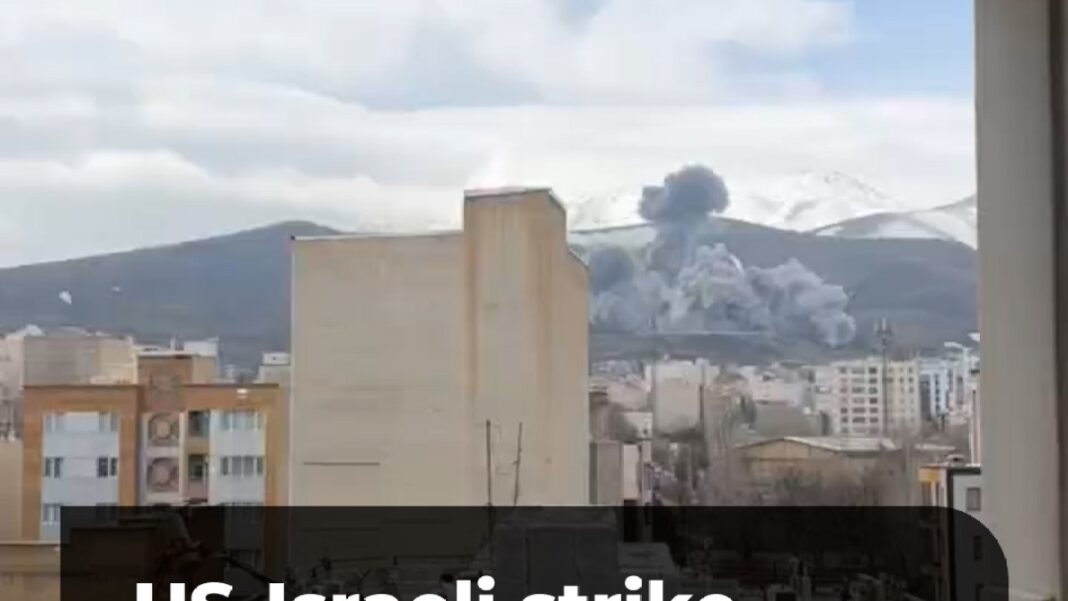 US-Israeli strike pounds city of Hamadan, Iran