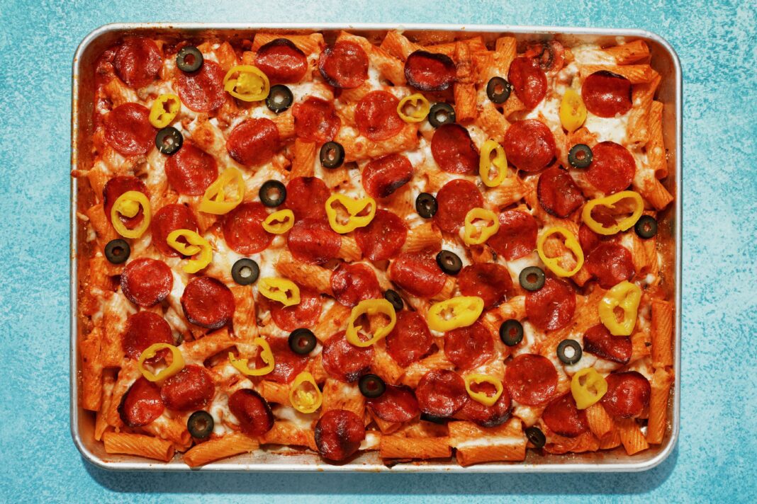 Bake Pasta on a Sheet Pan for Maximum Crisp