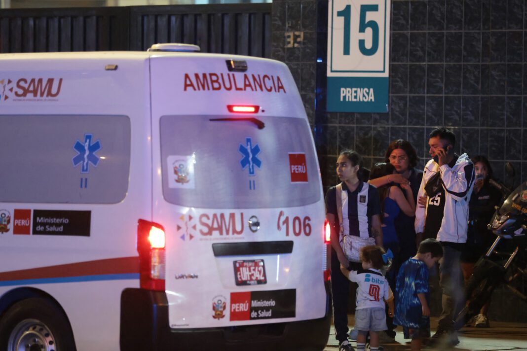 One killed, dozens hurt as Peru stadium event goes awry